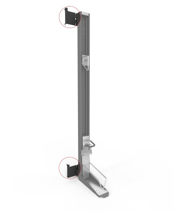 BikeLift Montageset für Gerätehaus NEO dunkelgrau-metallic
