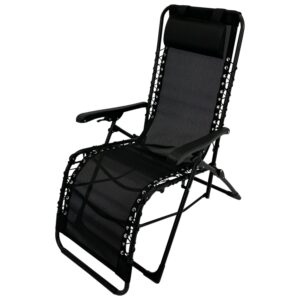 Relaxsessel Hochlehner, Stahl/Textil