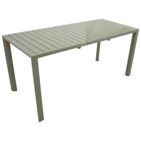 Ausziehtisch 117/162x70cm, Aluminium