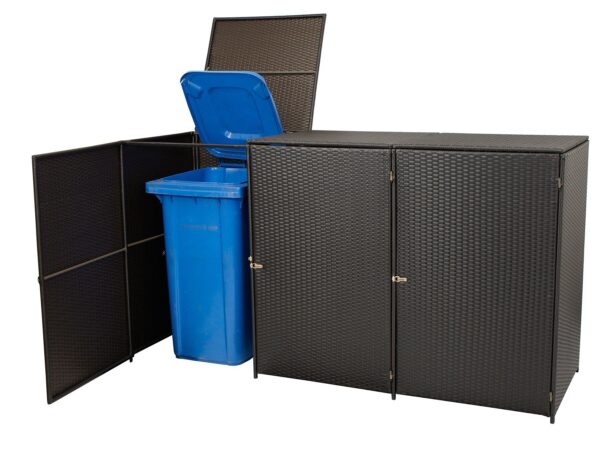 Mülltonnenbox 3-er klein