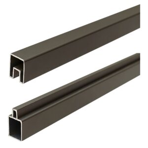 Aluminium-Abschlussleisten ANTHRAZIT