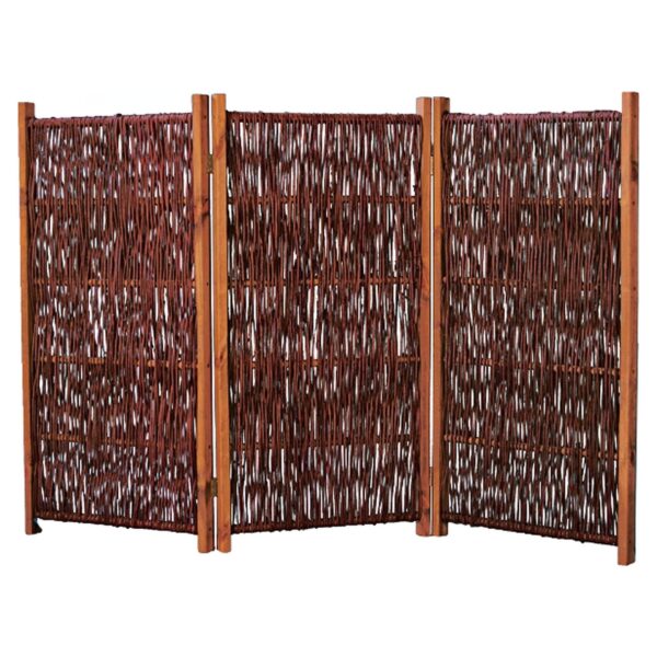 SOFIA Paravent aus Weide  180x120 cm