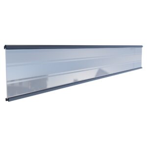 TJÖRN-Serie WPC-Steckzaunsystem Glasfüllung, 6x206x1793 mm