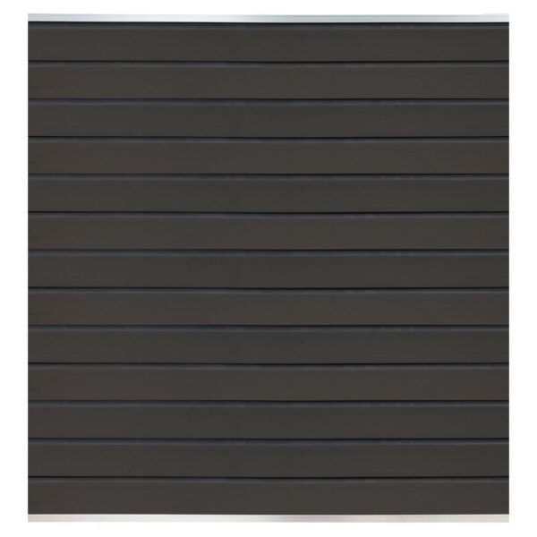 WOLLBACH-Serie, WPC-Steckzaun-Set ca. 175x180 cm