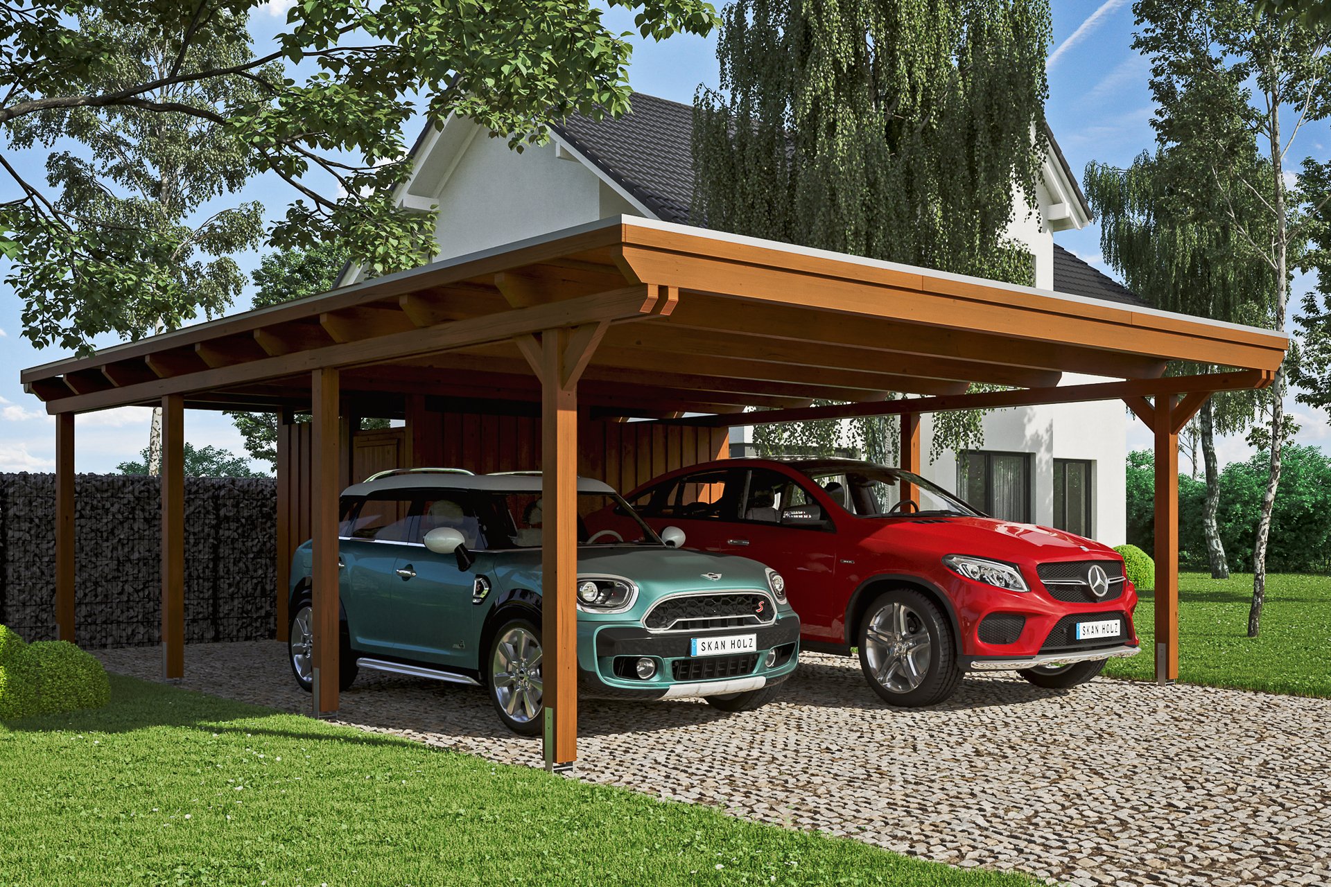 Carport Emsland m. Abstellraum 1 Carport Emsland m. Abstellraum