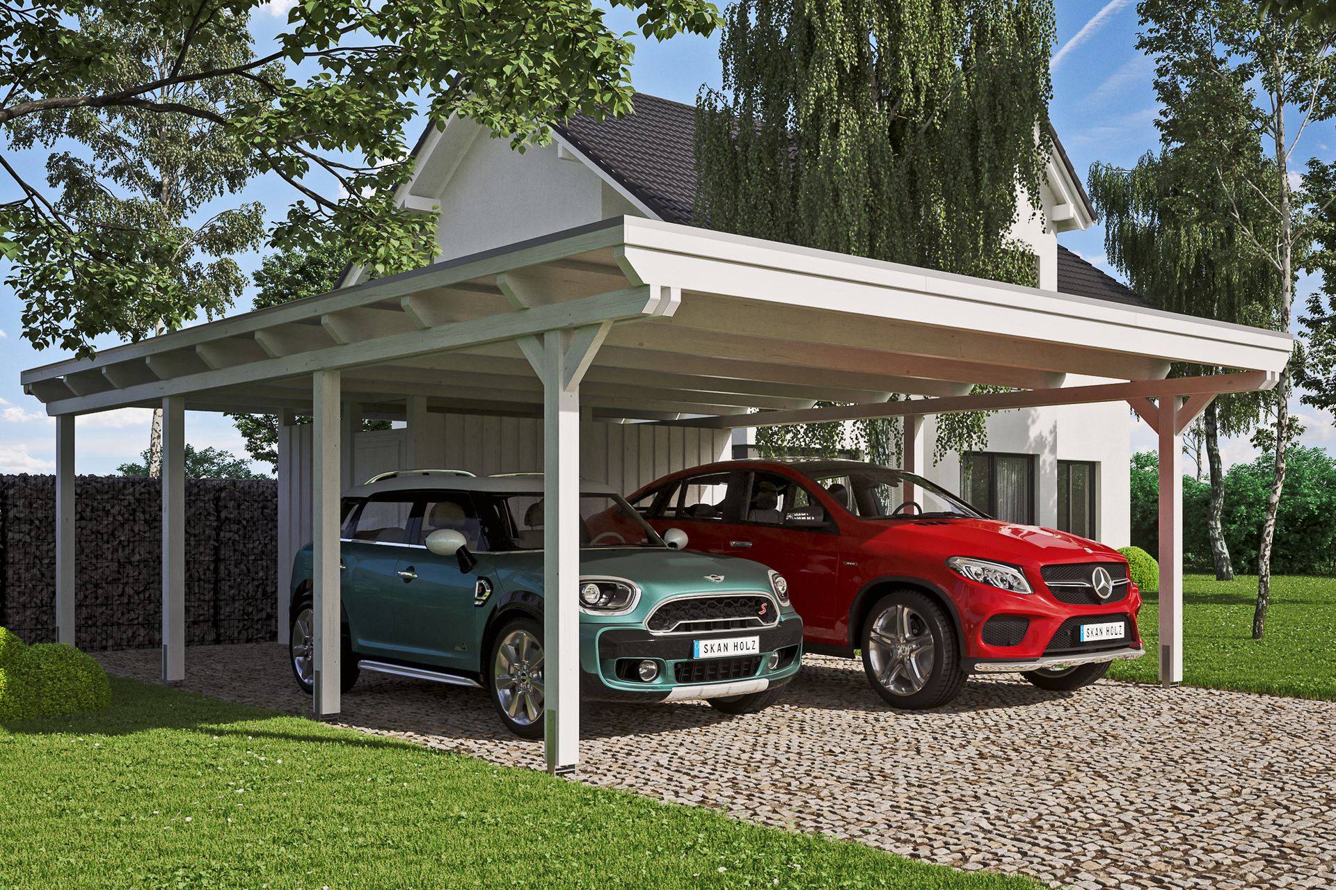 Carport Emsland m. Abstellraum 1 Carport Emsland m. Abstellraum