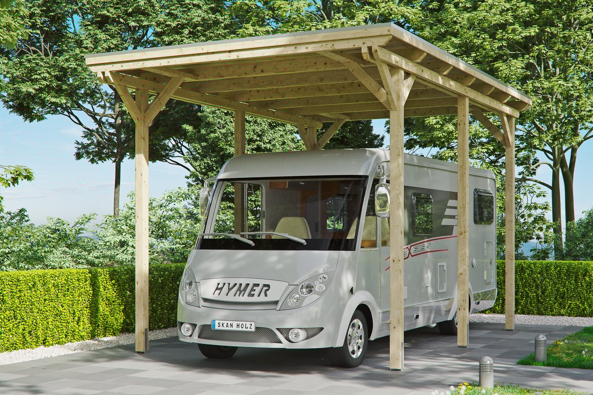 Caravan-Carport Emsland 1 Caravan-Carport Emsland
