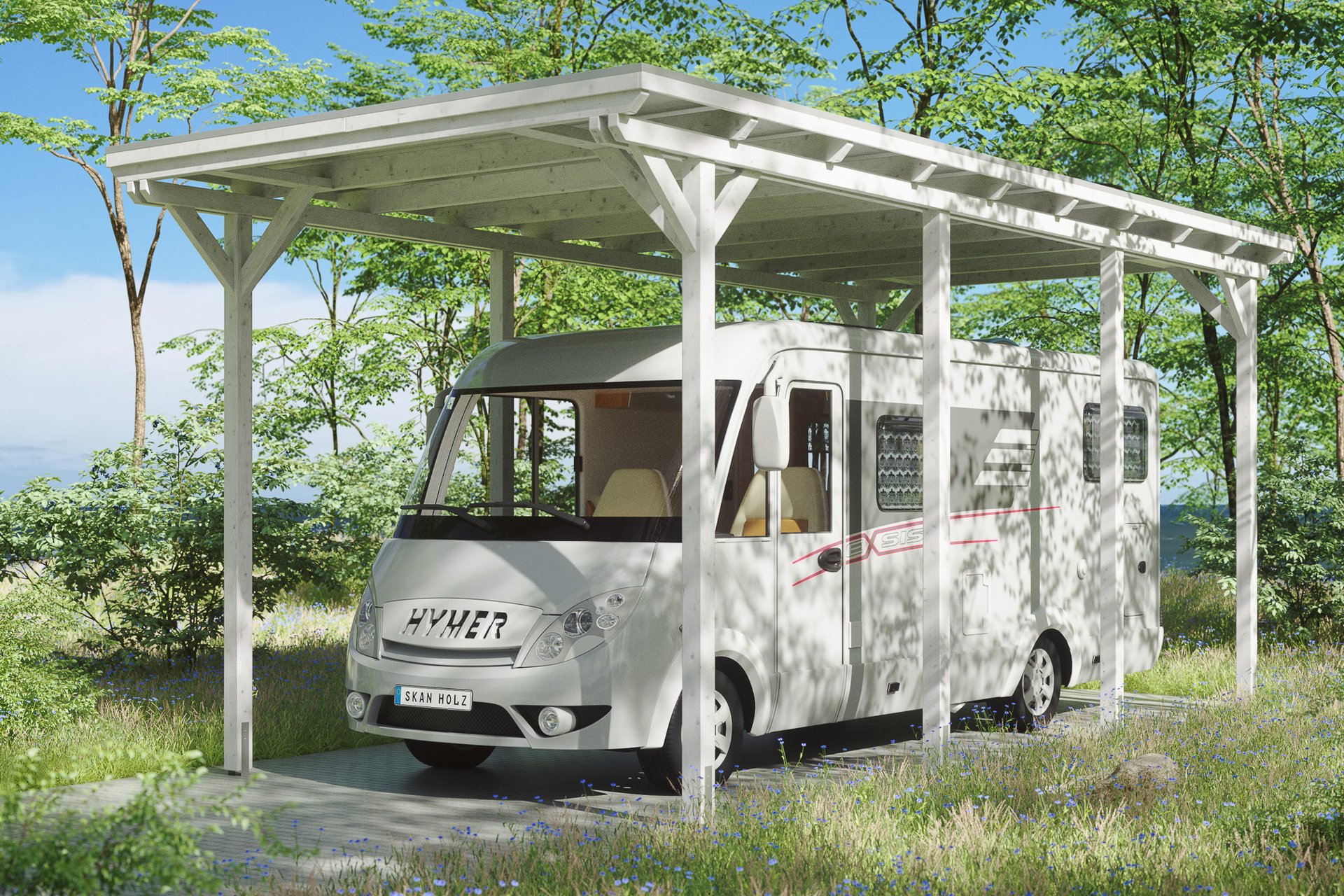Caravan-Carport Emsland 1 Caravan-Carport Emsland