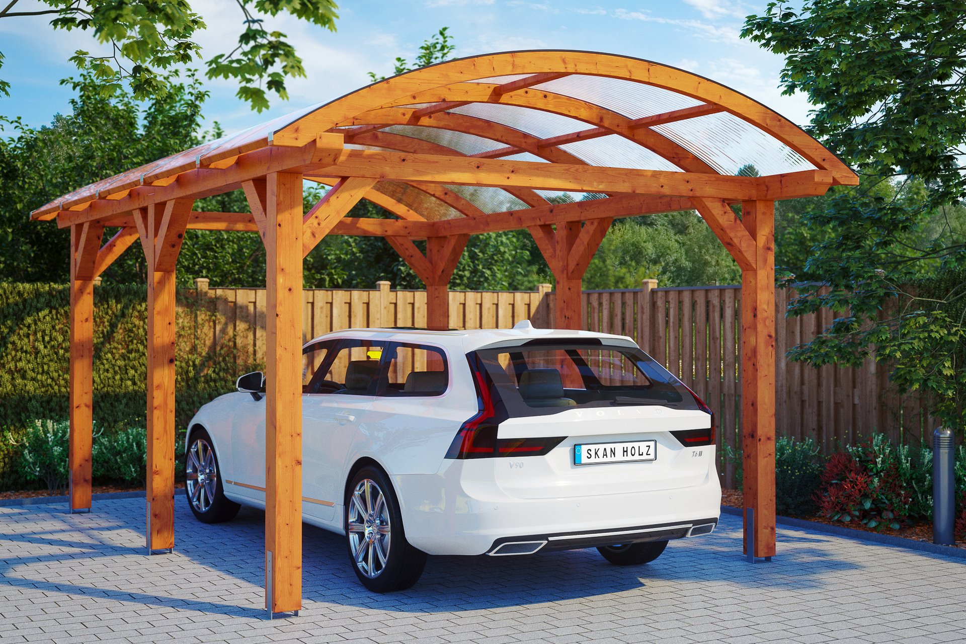 Carport Franken Leimholz 1 Carport Franken Leimholz