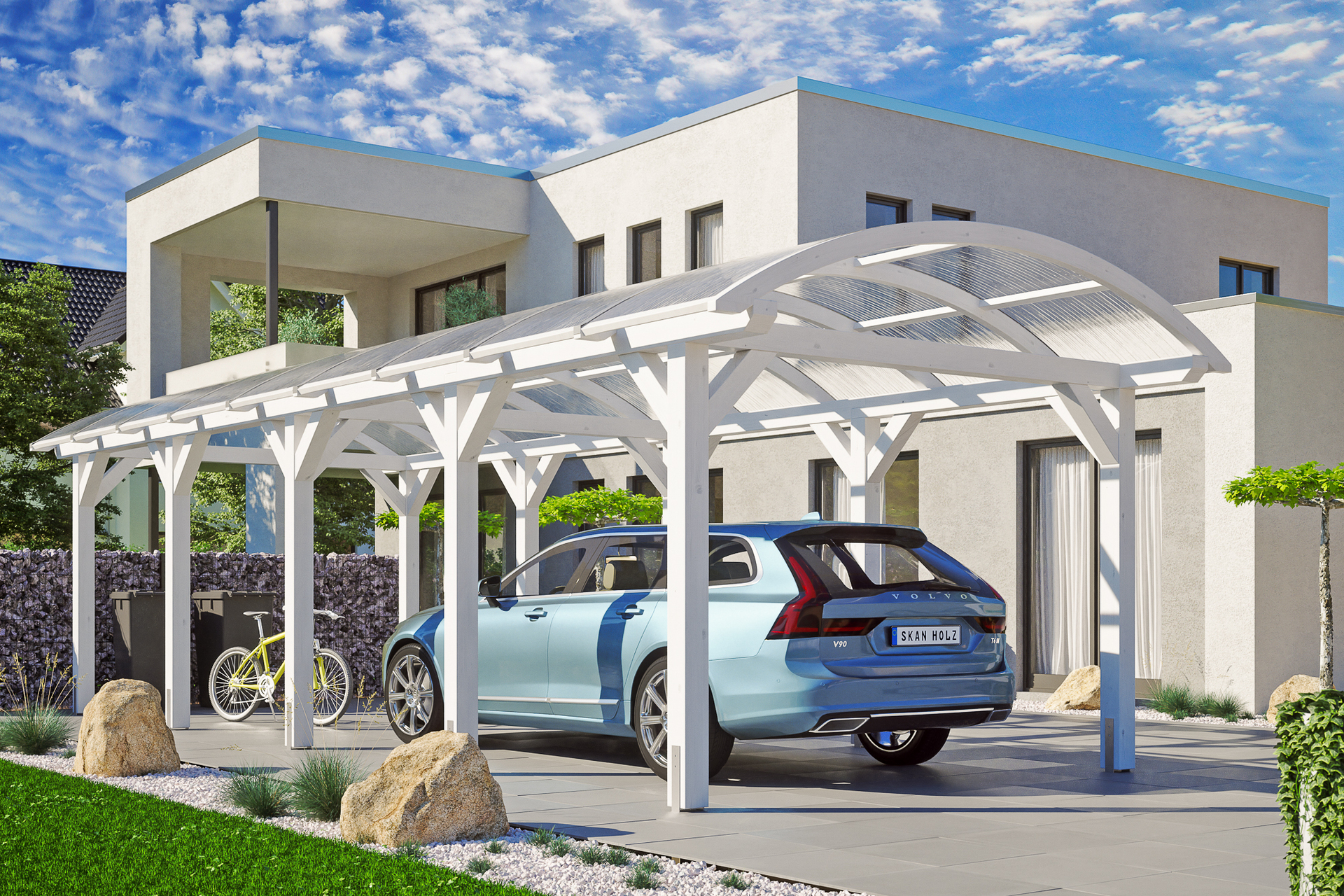Carport Franken Leimholz 1 Carport Franken Leimholz