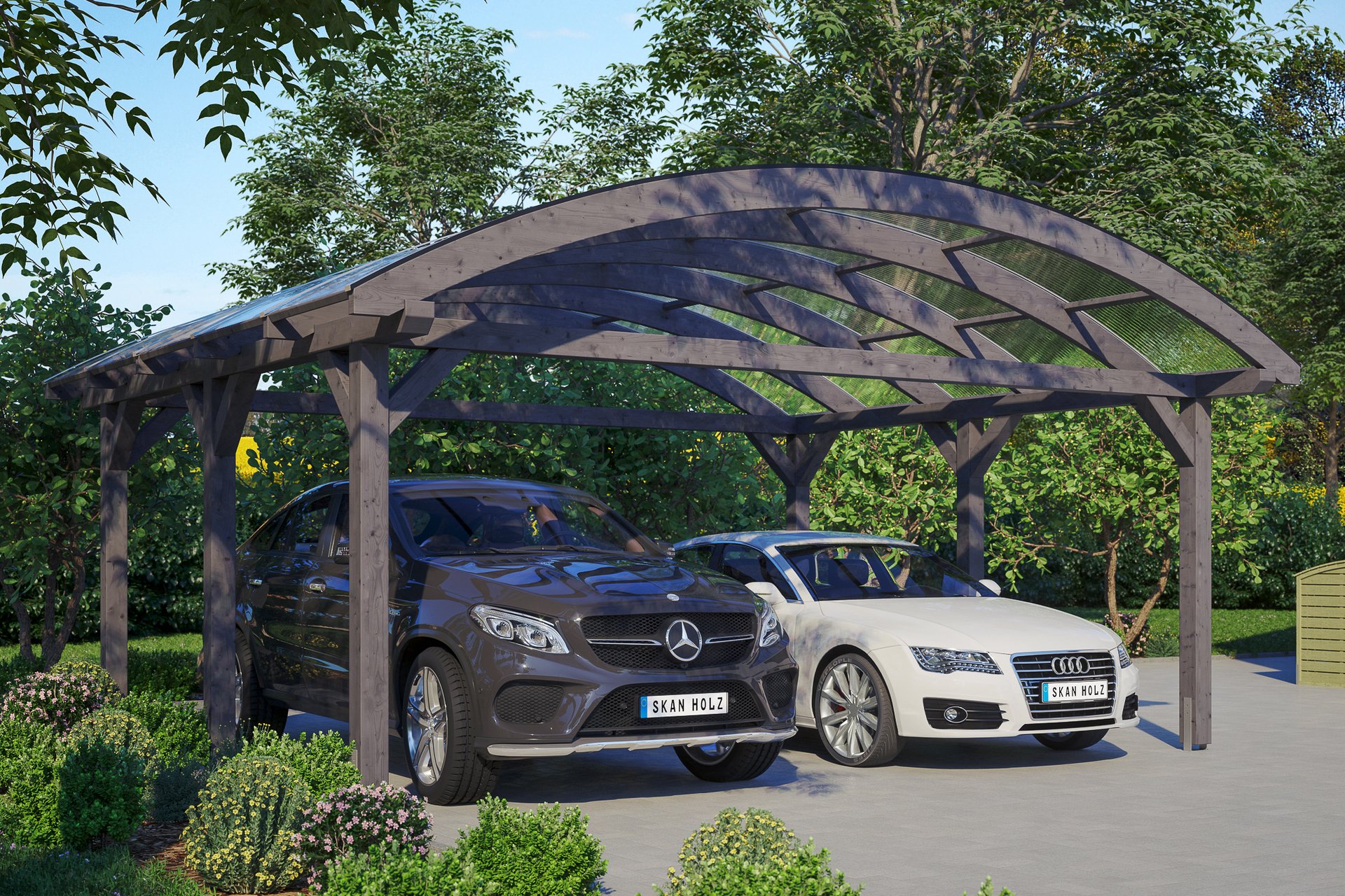 Carport Franken Leimholz 1 Carport Franken Leimholz