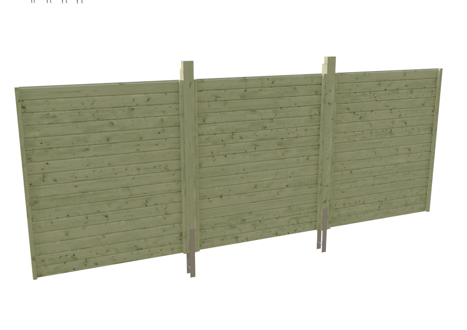 Rückwand Profilschalung 550x200cm 1 Rückwand Profilschalung 550x200cm