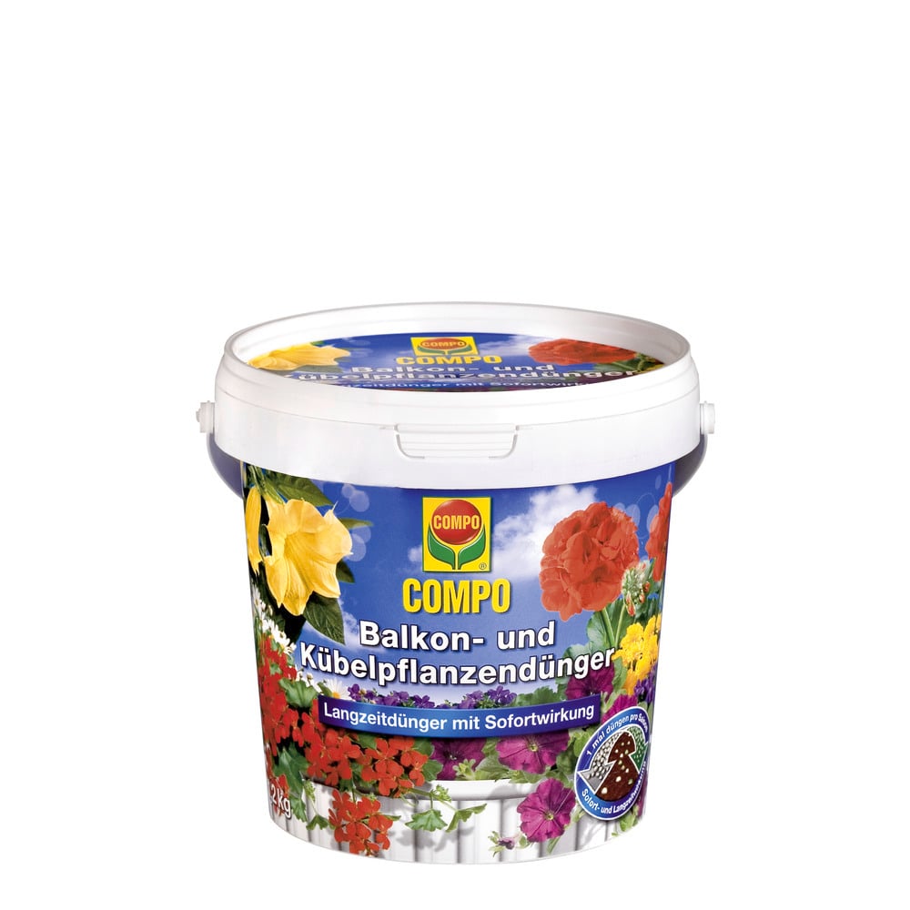 COMPO Balkon- und Kübelpflanzendünger 1,2 kg 6 2422715 compo balkon und kuebelpflanzenduenger 1 2 kg