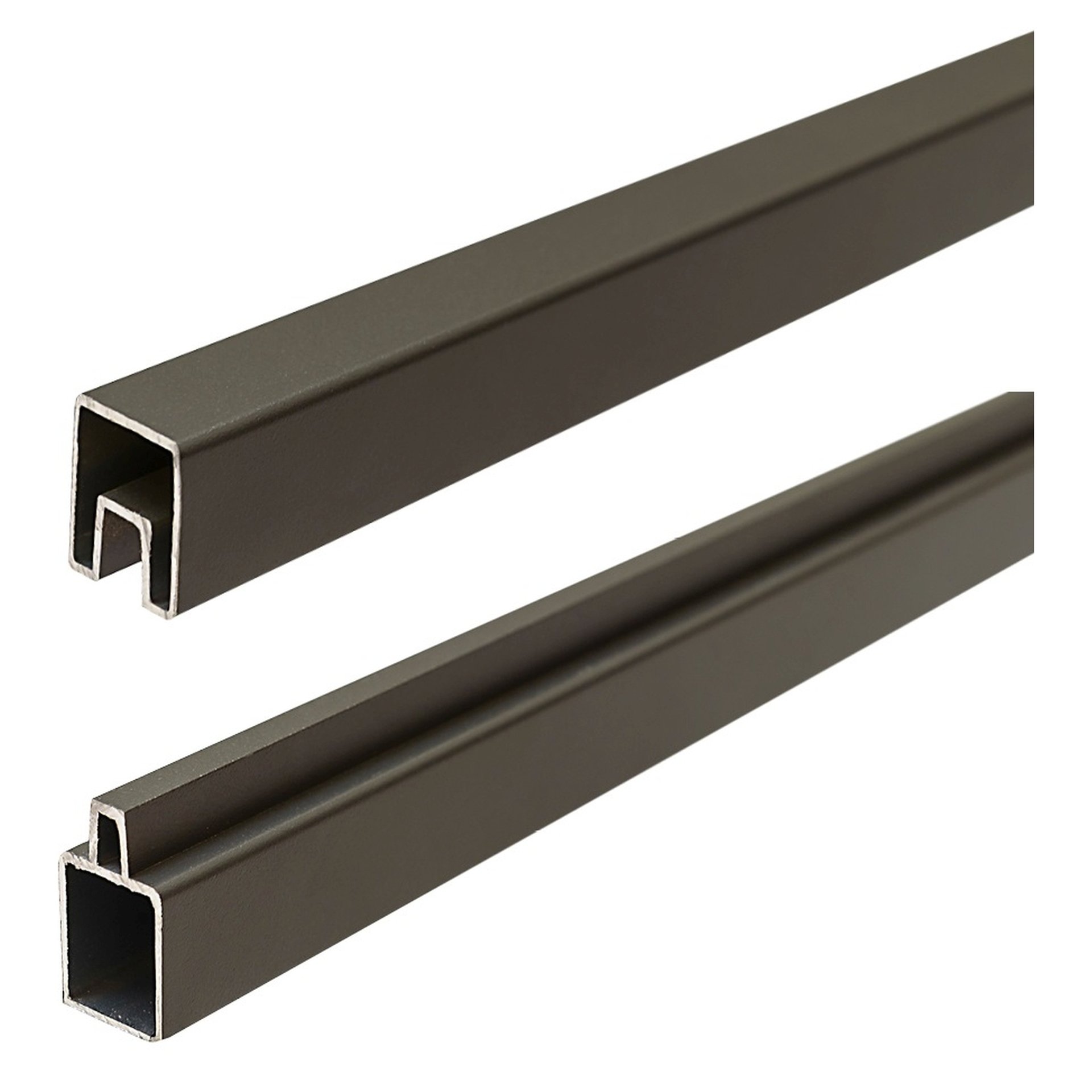 Aluminium-Abschlussleisten ANTHRAZIT 1 Aluminium-Abschlussleisten ANTHRAZIT