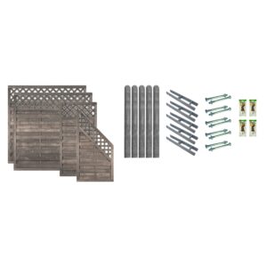 Sichtschutz Zaun-Set BOSTON