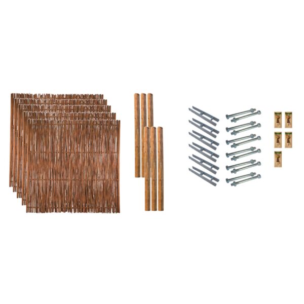 Sichtschutz Zaun-Set PORTLAND