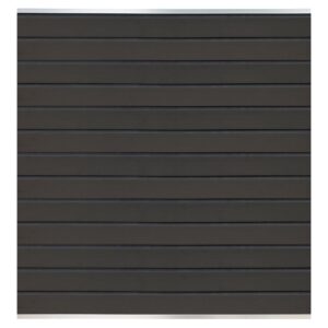 WOLLBACH-Serie, WPC-Steckzaun-Set ca. 175x180 cm