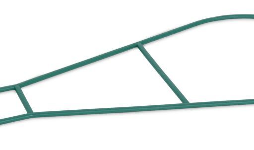 Bogenspalier 44x19 cm mit Topfplatte 1 Bogenspalier 44x19 cm mit Topfplatte