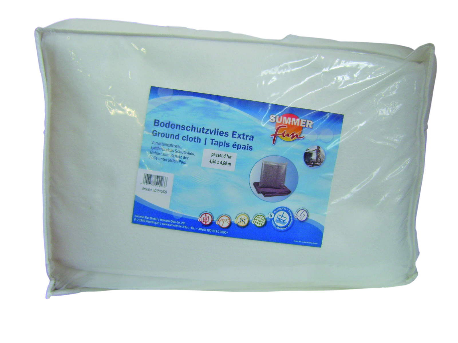 Extra Bodenschutzplane für Rundformbecken 1 Extra Bodenschutzplane für Rundformbecken