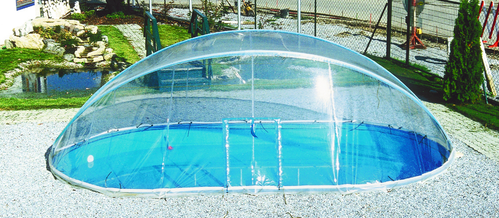 Pool-Abdeckung Cabrio Dome 1 Pool-Abdeckung Cabrio Dome