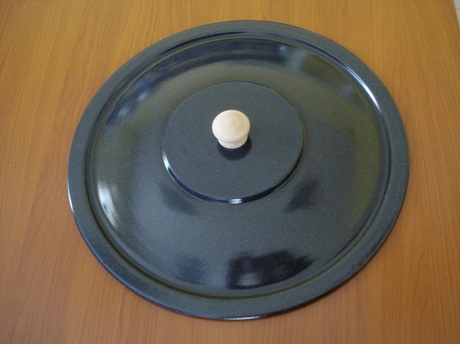 Deckel emailliert für Kessel K6 1 Deckel emailliert für Kessel K6