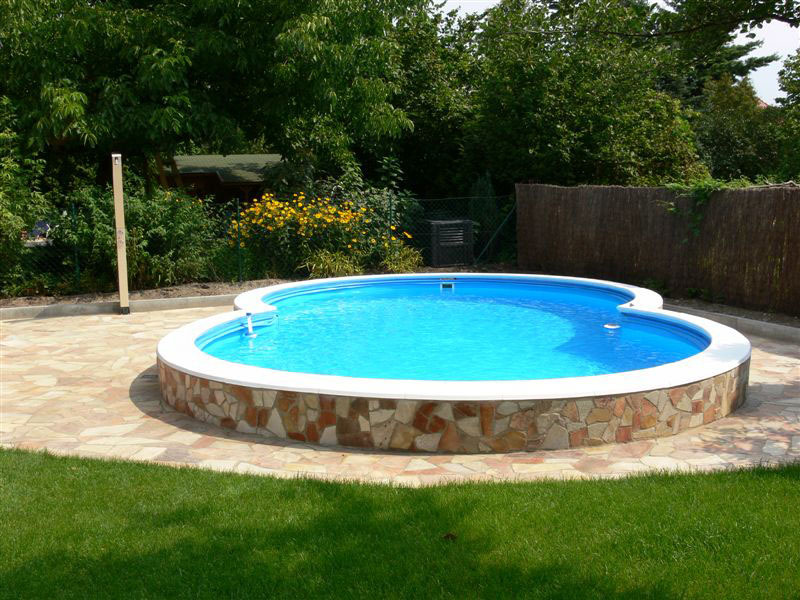 Achtform-Schwimmbecken-Set Colorado 1 Achtform-Schwimmbecken-Set Colorado