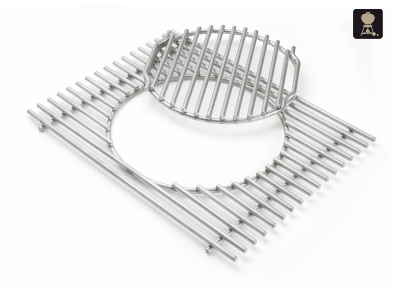 Gourmet BBQ System - Grillrost mit Rosteinsatz für Summit 600-Serie 1 Gourmet BBQ System - Grillrost mit Rosteinsatz für Summit 600-Serie