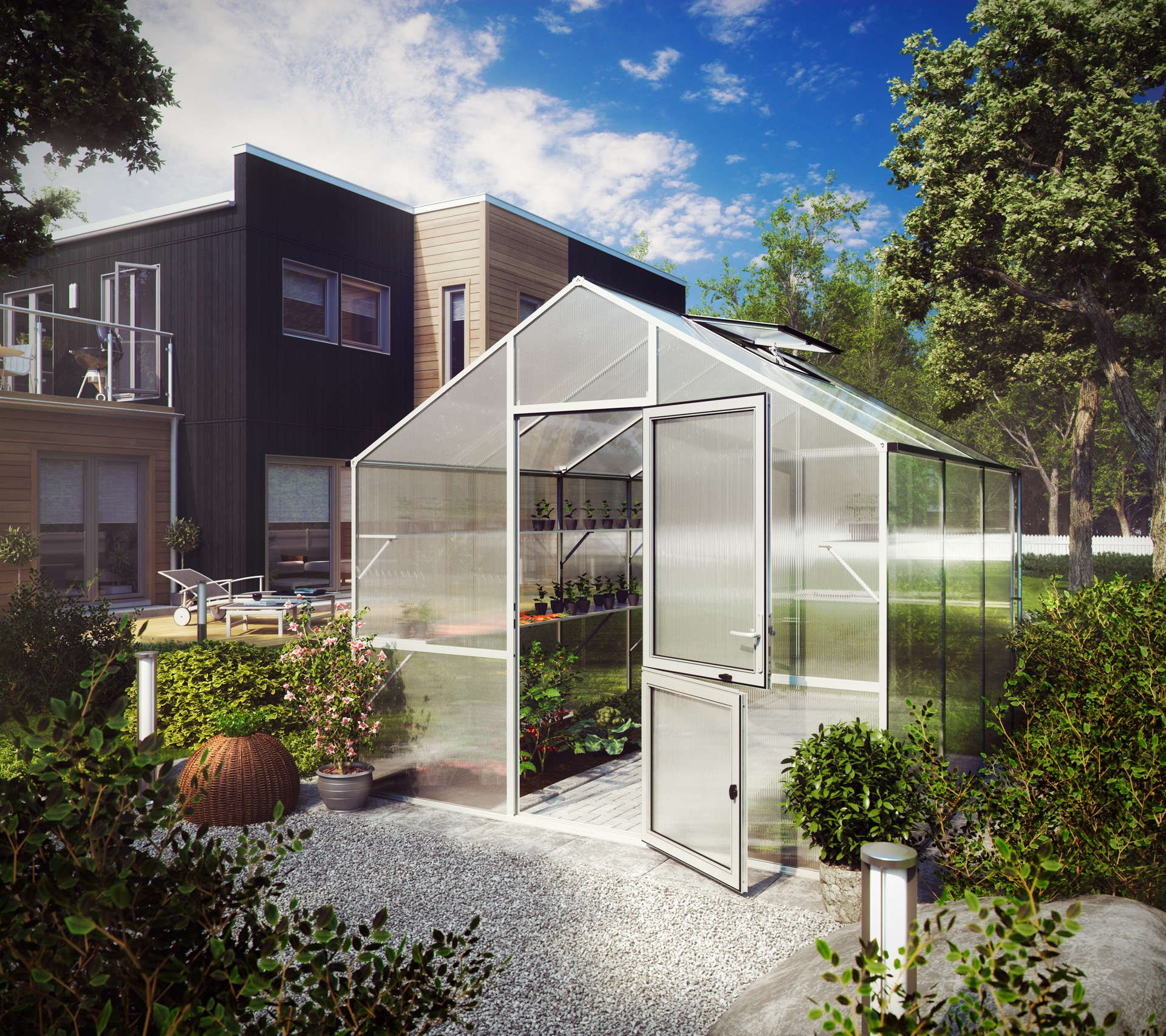 Gewächshaus Lilie 1 Gewächshaus Lilie