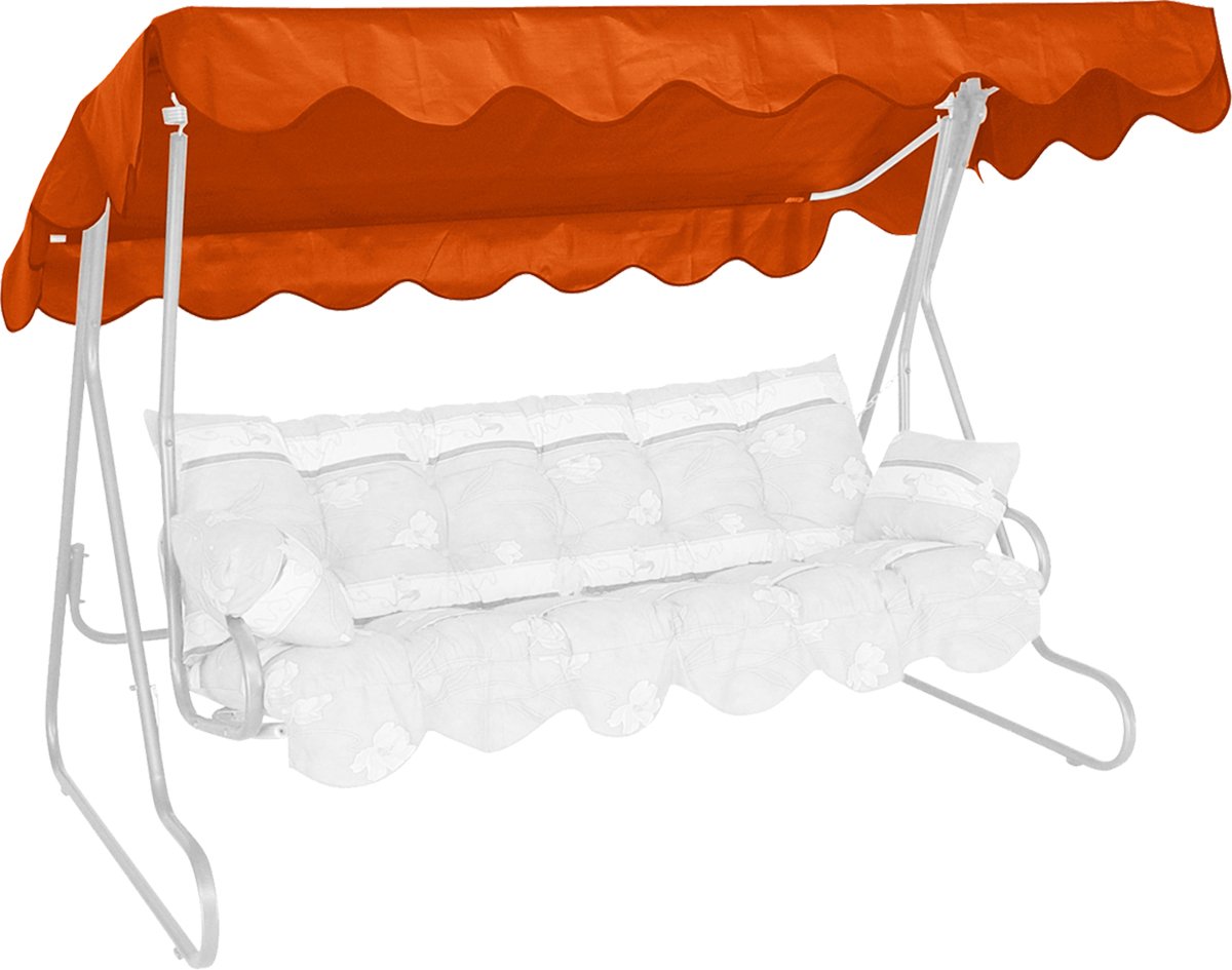 Sonnendach für 3-Sitzer Hollywoodschaukel PE-Gewebe 1 Sonnendach für 3-Sitzer Hollywoodschaukel PE-Gewebe