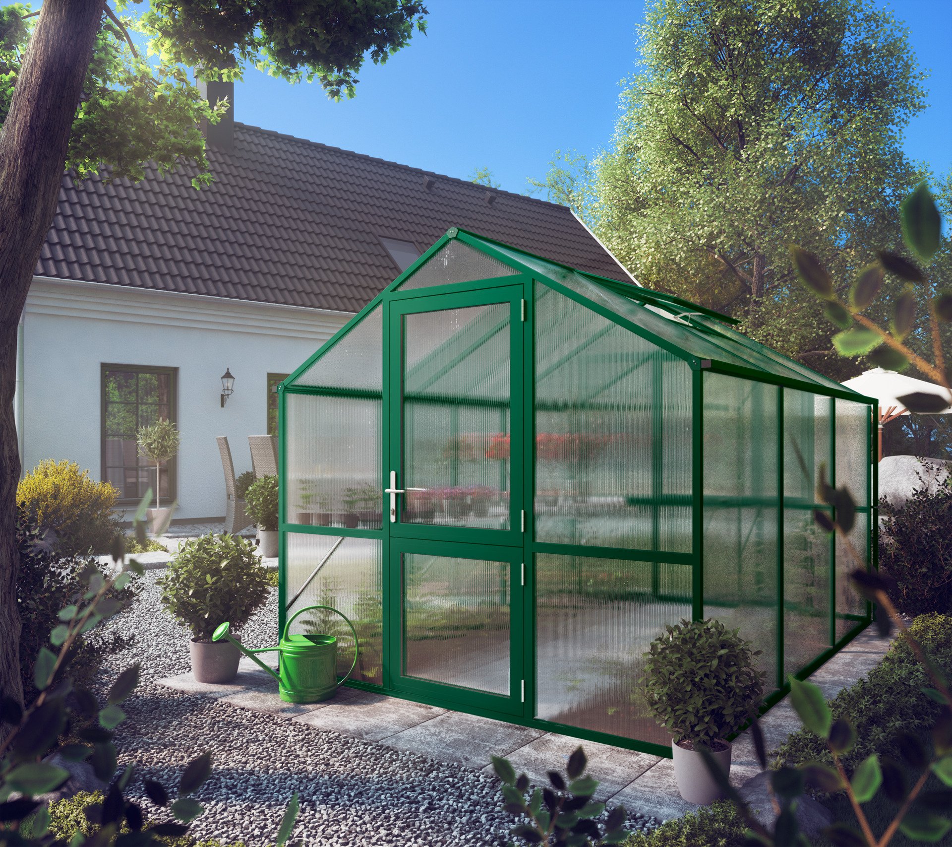 Gewächshaus Rose 1 Gewächshaus Rose