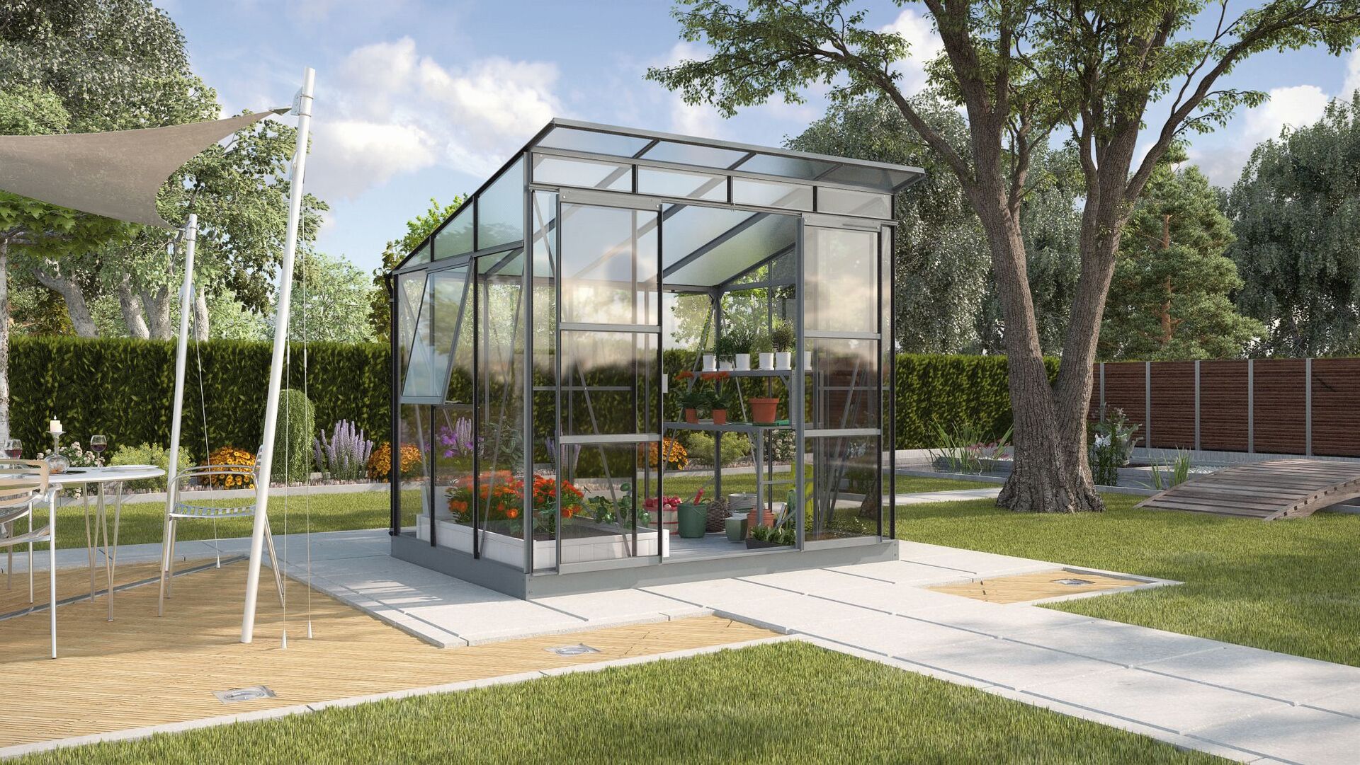 Gewächshaus Freya 5900 1 Gewächshaus Freya 5900