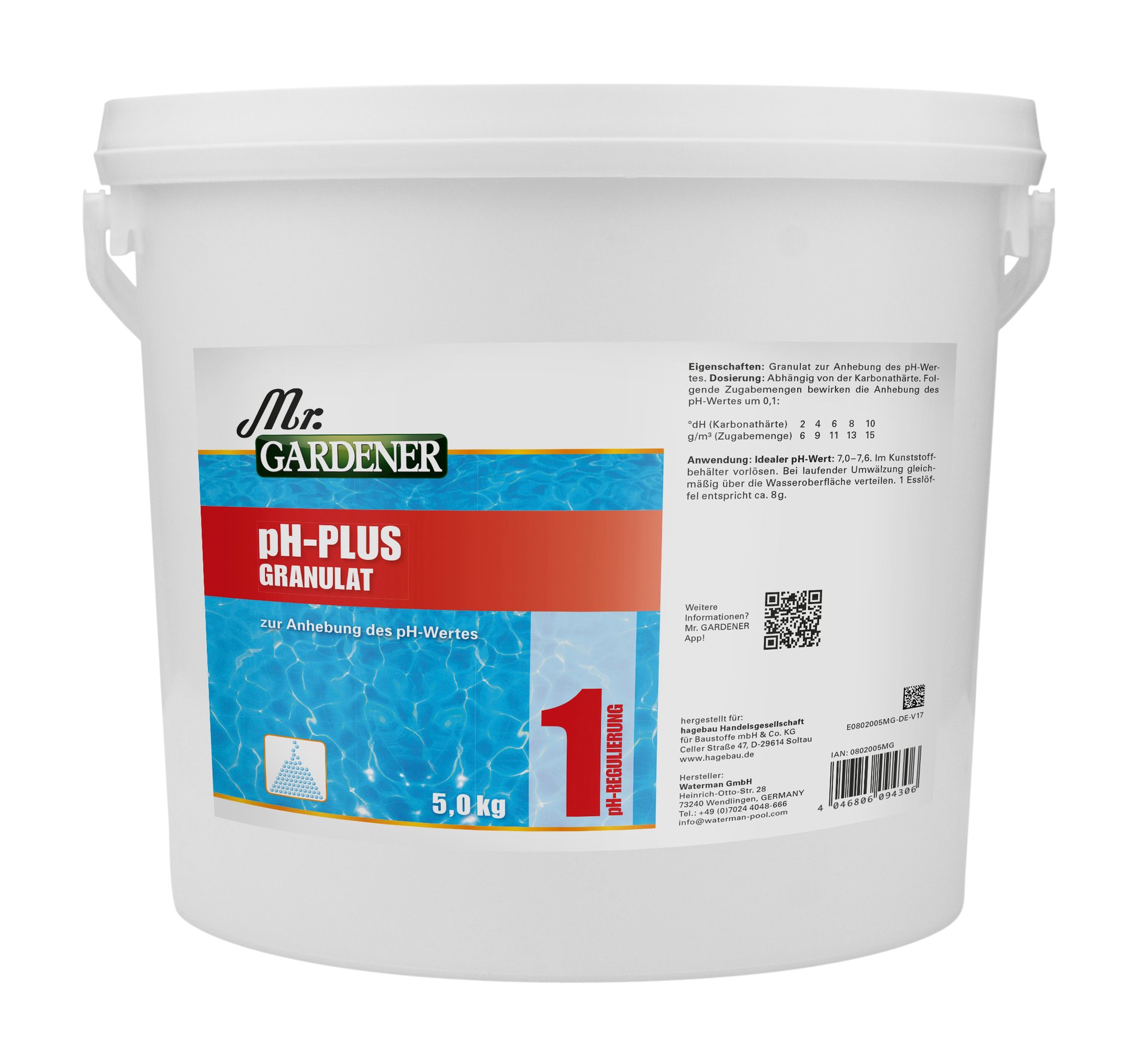 PH - Wert Anheber 1 PH - Wert Anheber