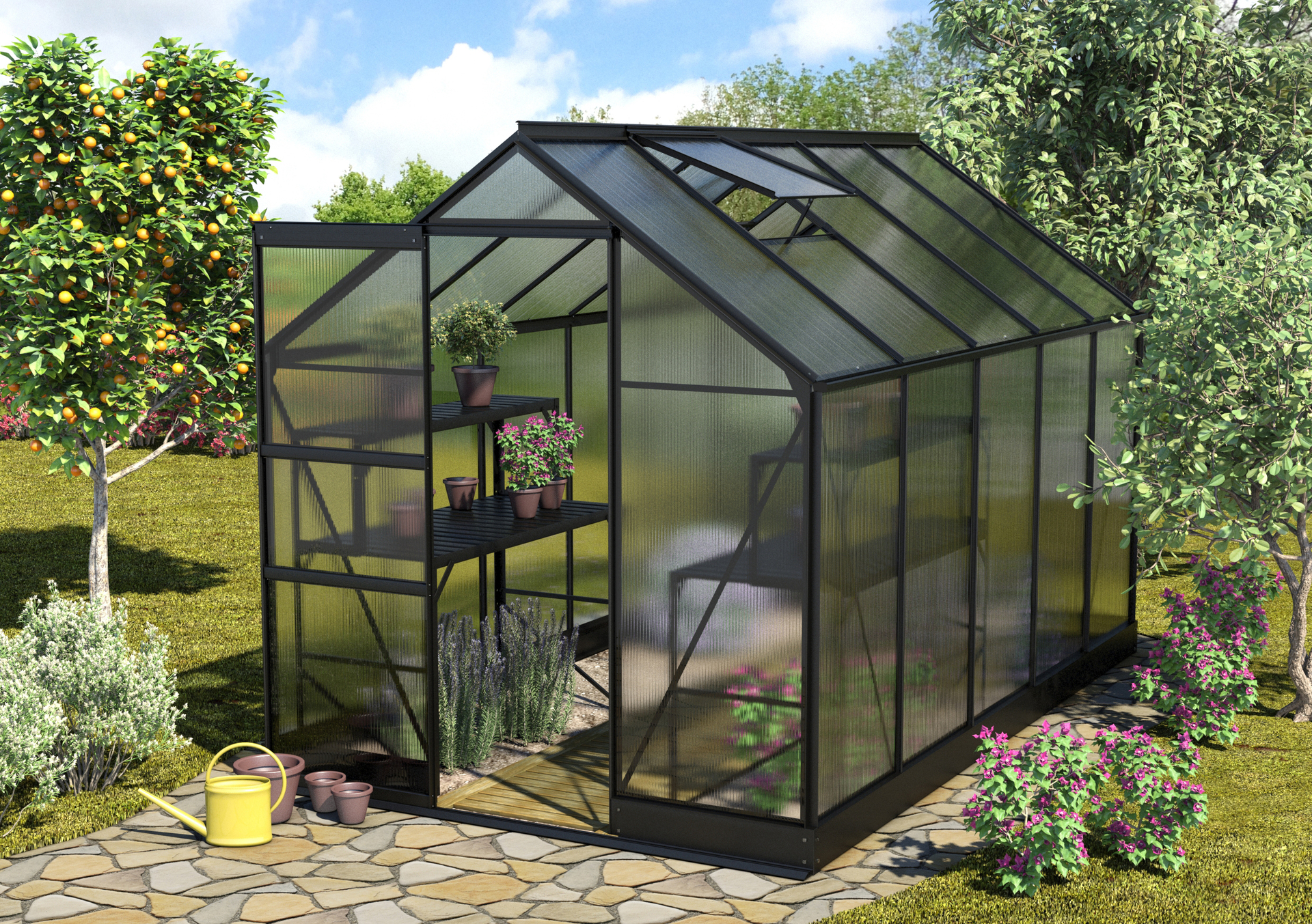 Gewächshaus Apollo 6200 1 Gewächshaus Apollo 6200