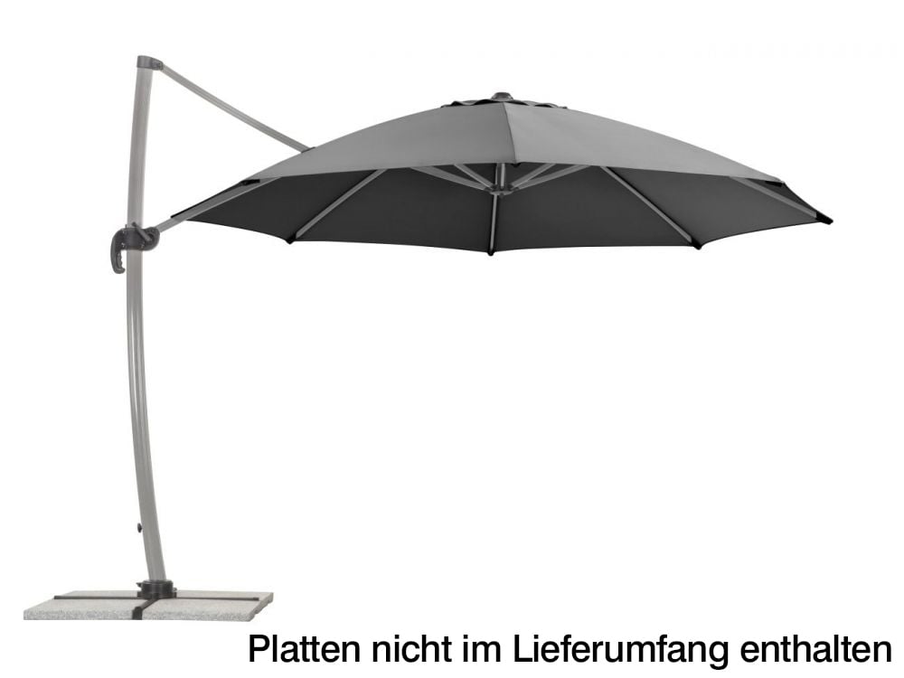 Ampelschirm Rhodos Rondo Ø 350/8cm 1 Ampelschirm Rhodos Rondo Ø 350/8cm