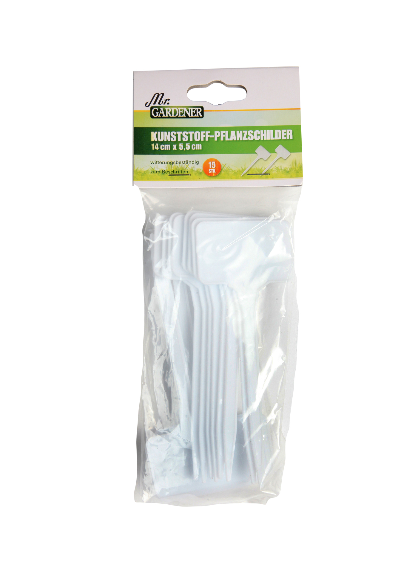Pflanzschilder Kunststoff 15tlg, 14 cm 1 Pflanzschilder Kunststoff 15tlg, 14 cm