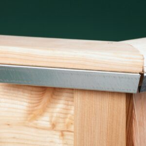 Schneckenkante für Hochbeet Woody