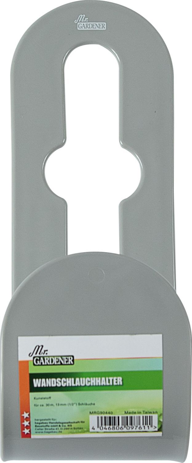 Wandschlauchhalter mit Aussparung Kunststoff 1 Wandschlauchhalter mit Aussparung Kunststoff