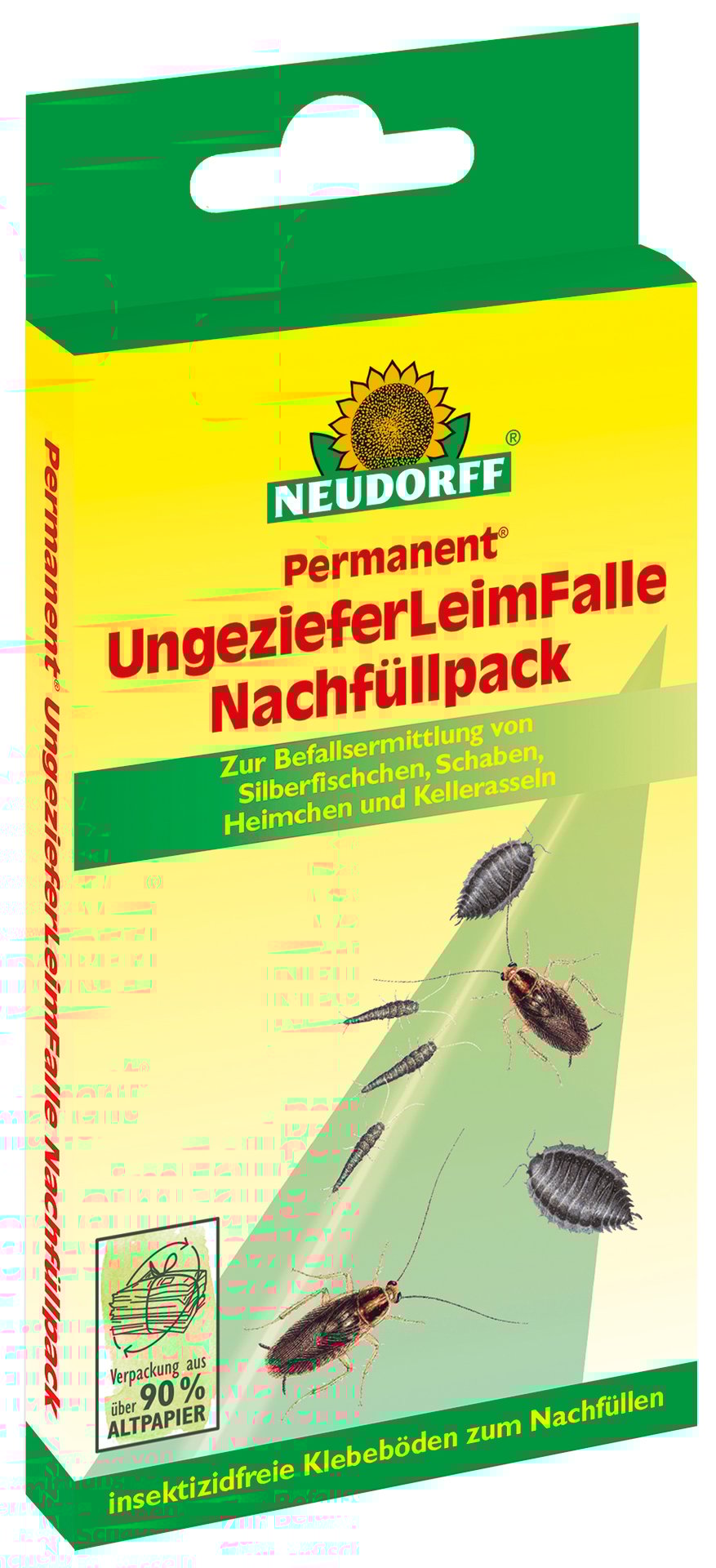 Permanent UngezieferLeimFalle Nachfüllpack 1 Permanent UngezieferLeimFalle Nachfüllpack