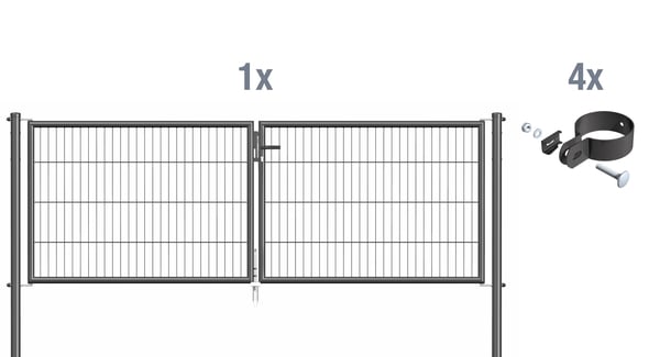 Tor-Set Einstab-Matte 1 Tor-Set Einstab-Matte