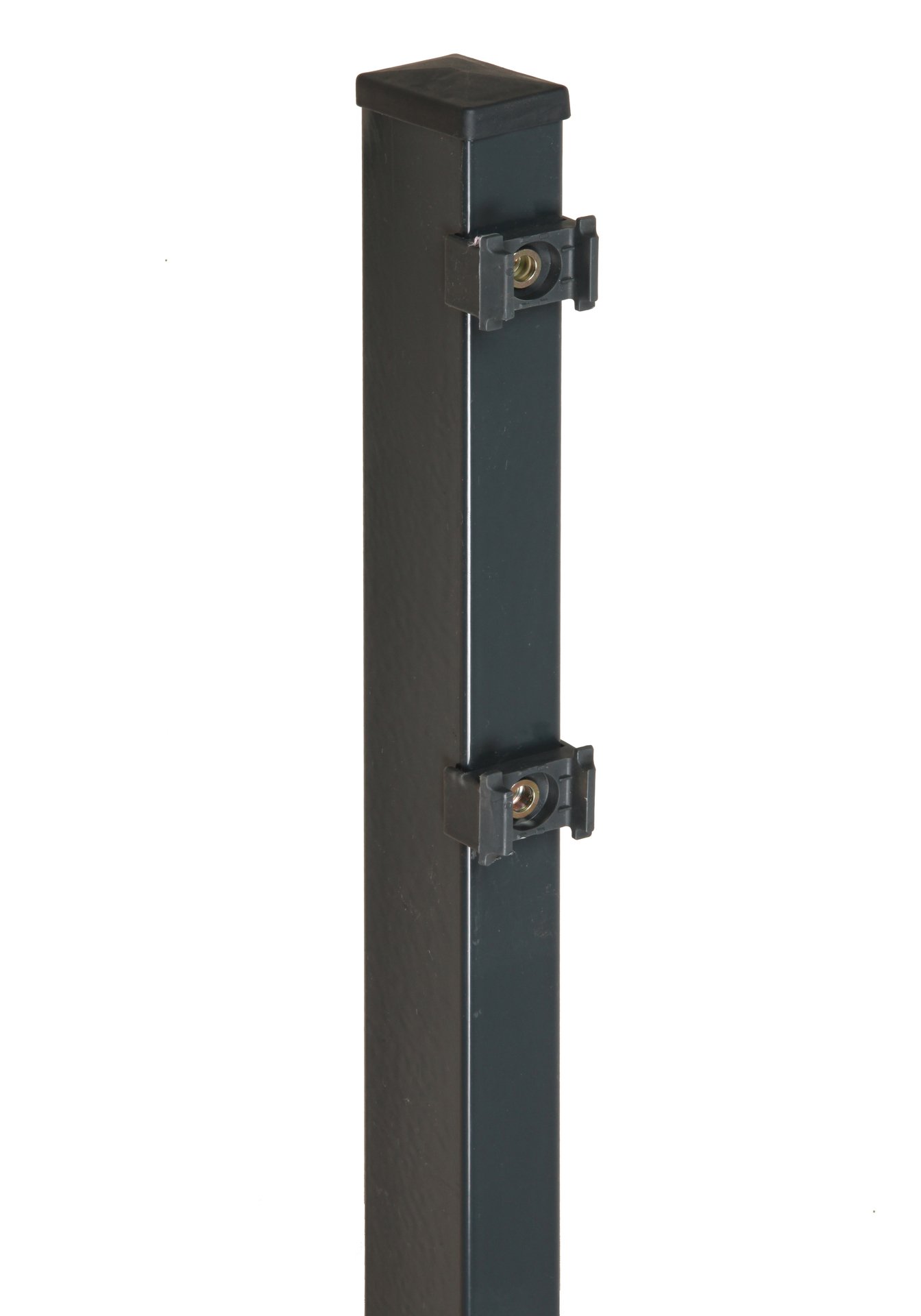 Comfort Zaunpfosten 40x60x2400 mm, anthrazit 1 Comfort Zaunpfosten 40x60x2400 mm, anthrazit
