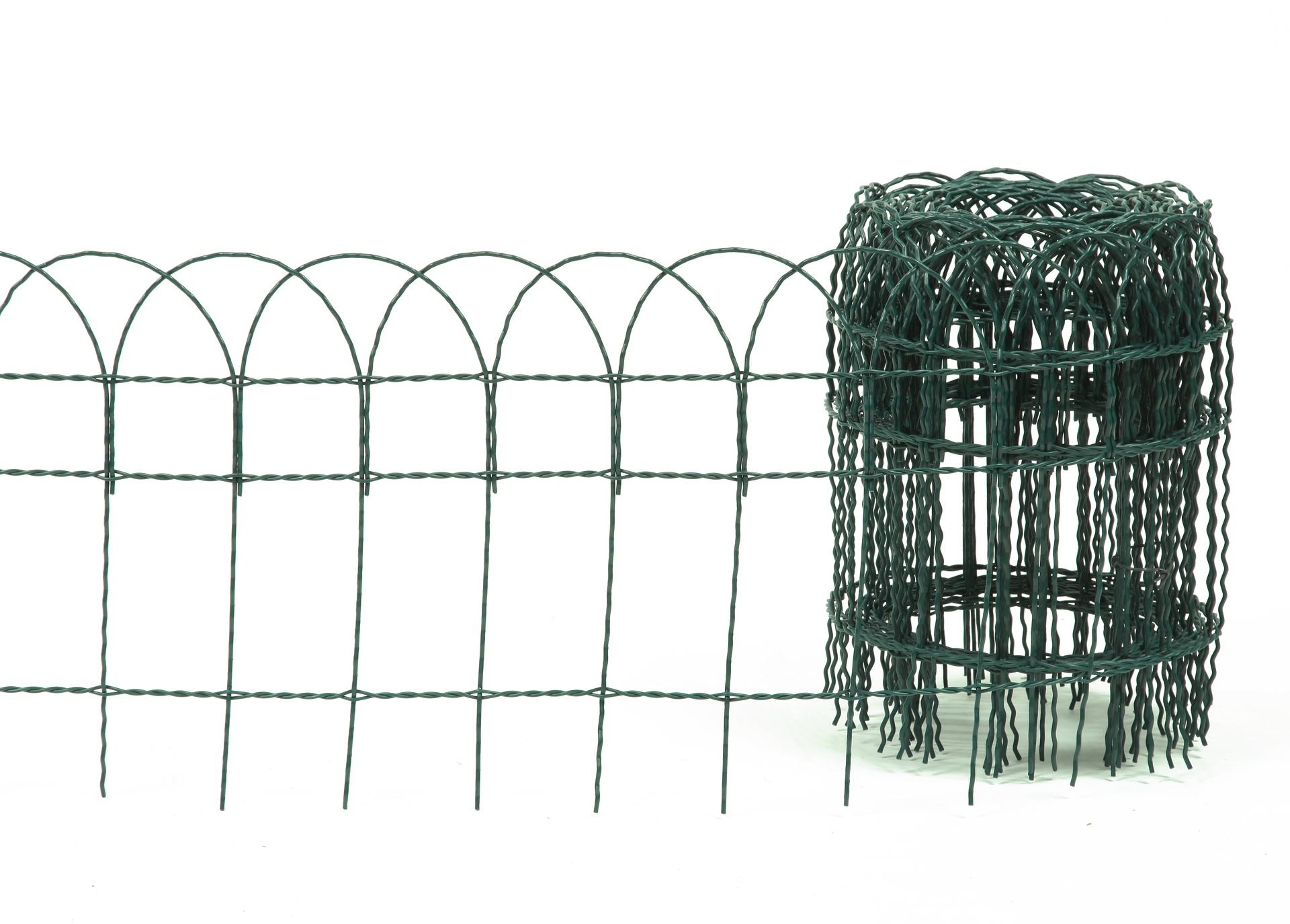 Ziergeflecht auf Rolle, grün 1 Ziergeflecht auf Rolle, grün