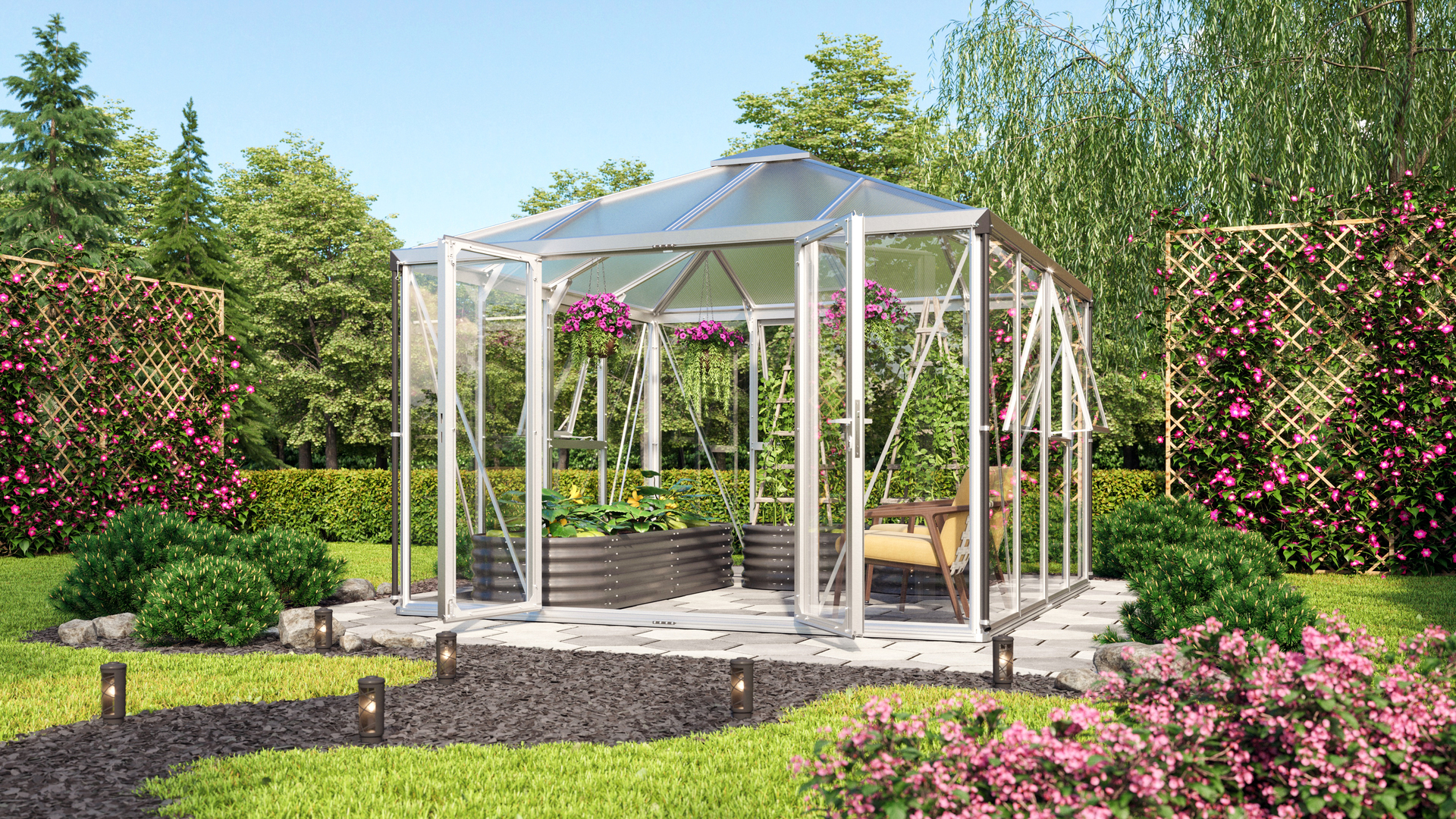 Gewächshaus Minos ESG HKP 1 Gewächshaus Minos ESG HKP