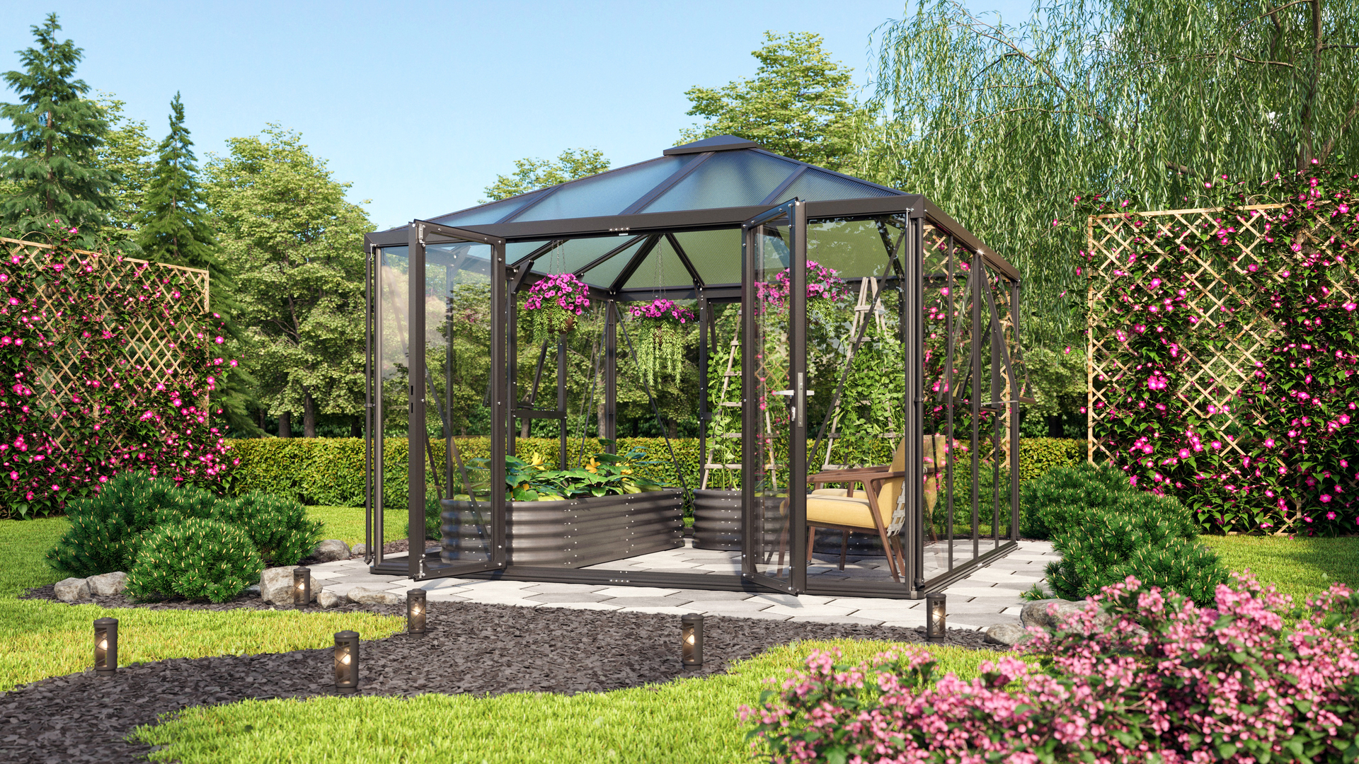 Gewächshaus Minos ESG HKP 1 Gewächshaus Minos ESG HKP