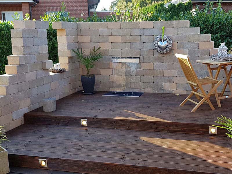 Mauerstein Antik, gekantet 1 Mauerstein Antik, gekantet