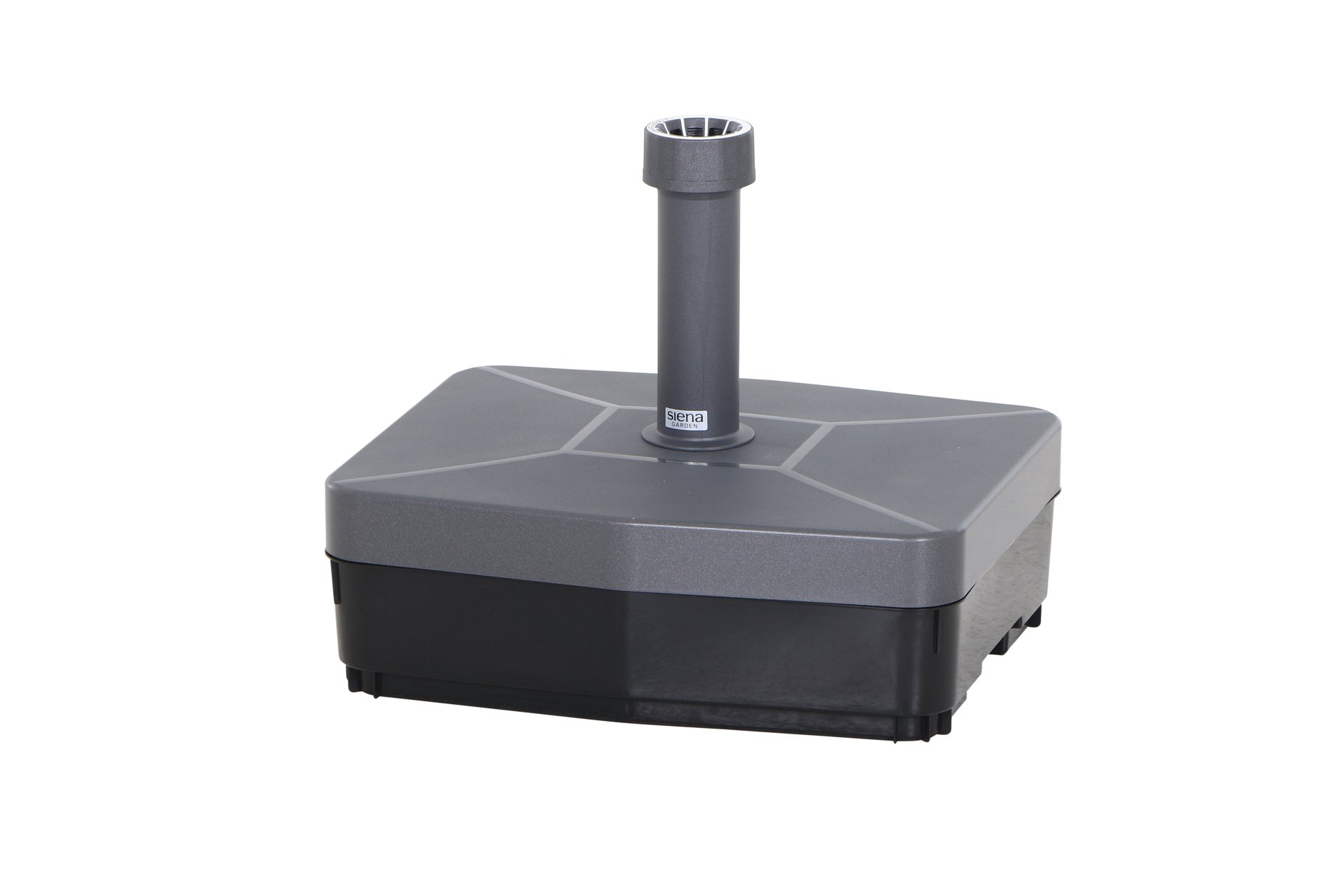 Schirmständer 45kg füllbar anthrazit 1 Schirmständer 45kg füllbar anthrazit