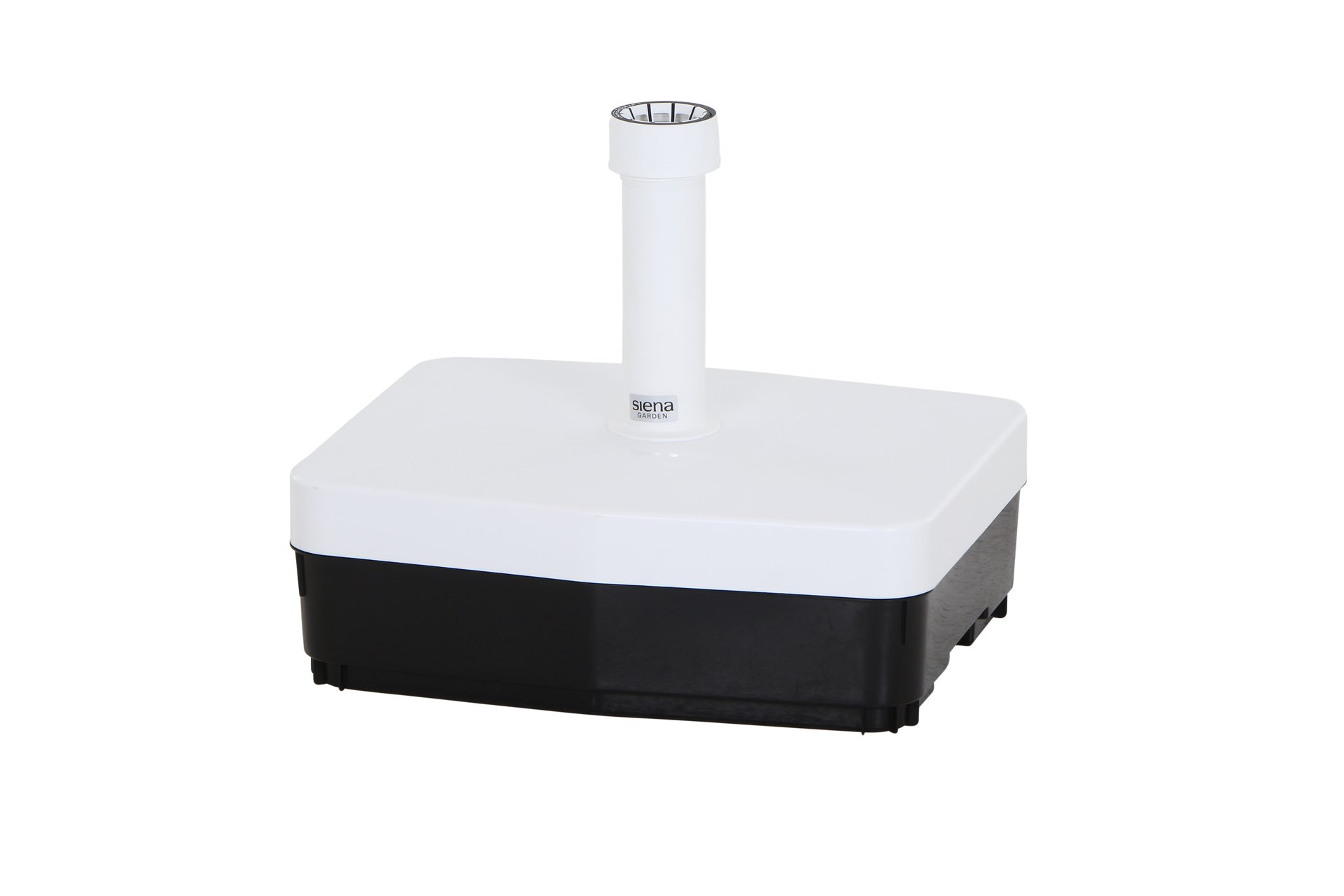 Schirmständer 45kg füllbar weiß 1 Schirmständer 45kg füllbar weiß