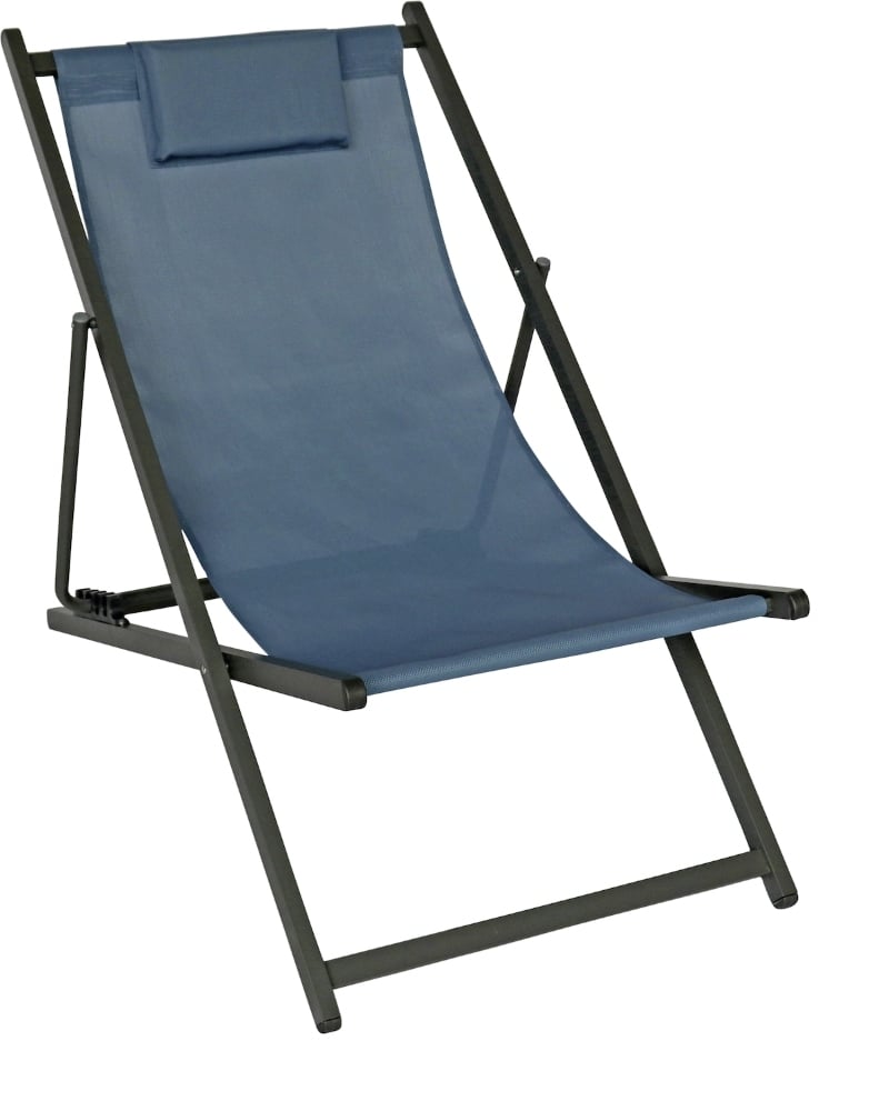 Lounge-Stuhl klappbar inkl.Kopfkissen 1 Lounge-Stuhl klappbar inkl.Kopfkissen