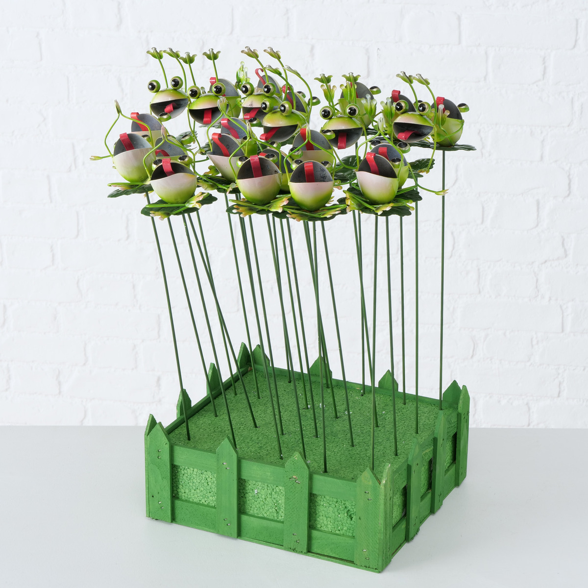 Gartenstab Frosch 1 Gartenstab Frosch