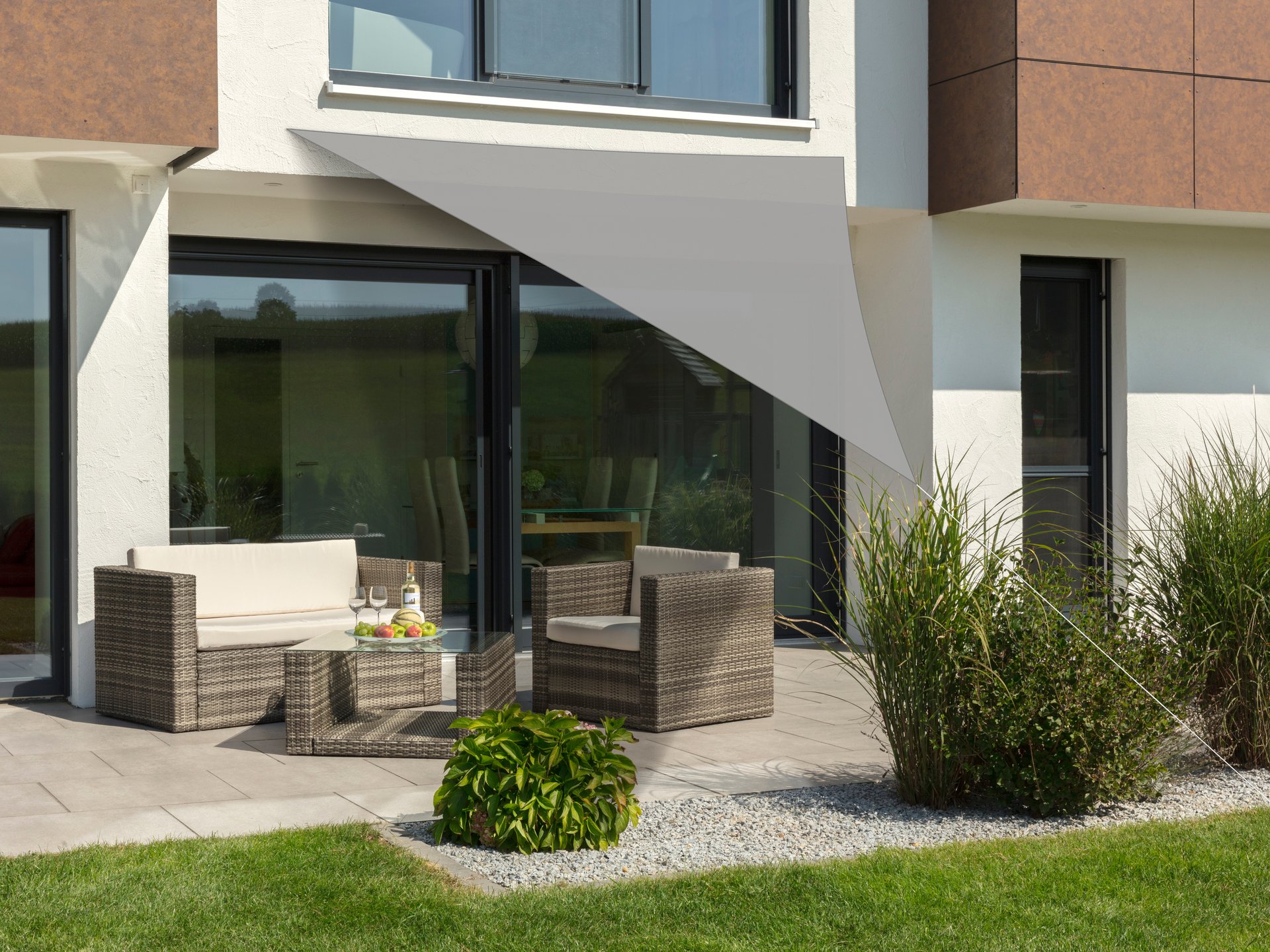 Sonnensegel Lanzarote, quadatisch, 360x360cm 1 Sonnensegel Lanzarote, quadatisch, 360x360cm