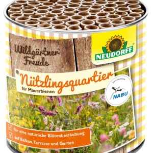Wildgärtner Freude Nützlingsquartier für Mauerbienen